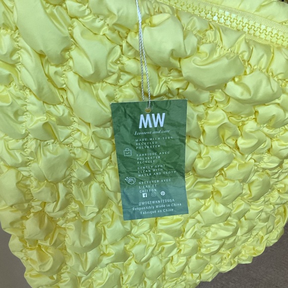 MW Most Wanted, Yellow Quilted cross body Bag - Picture 6 of 7